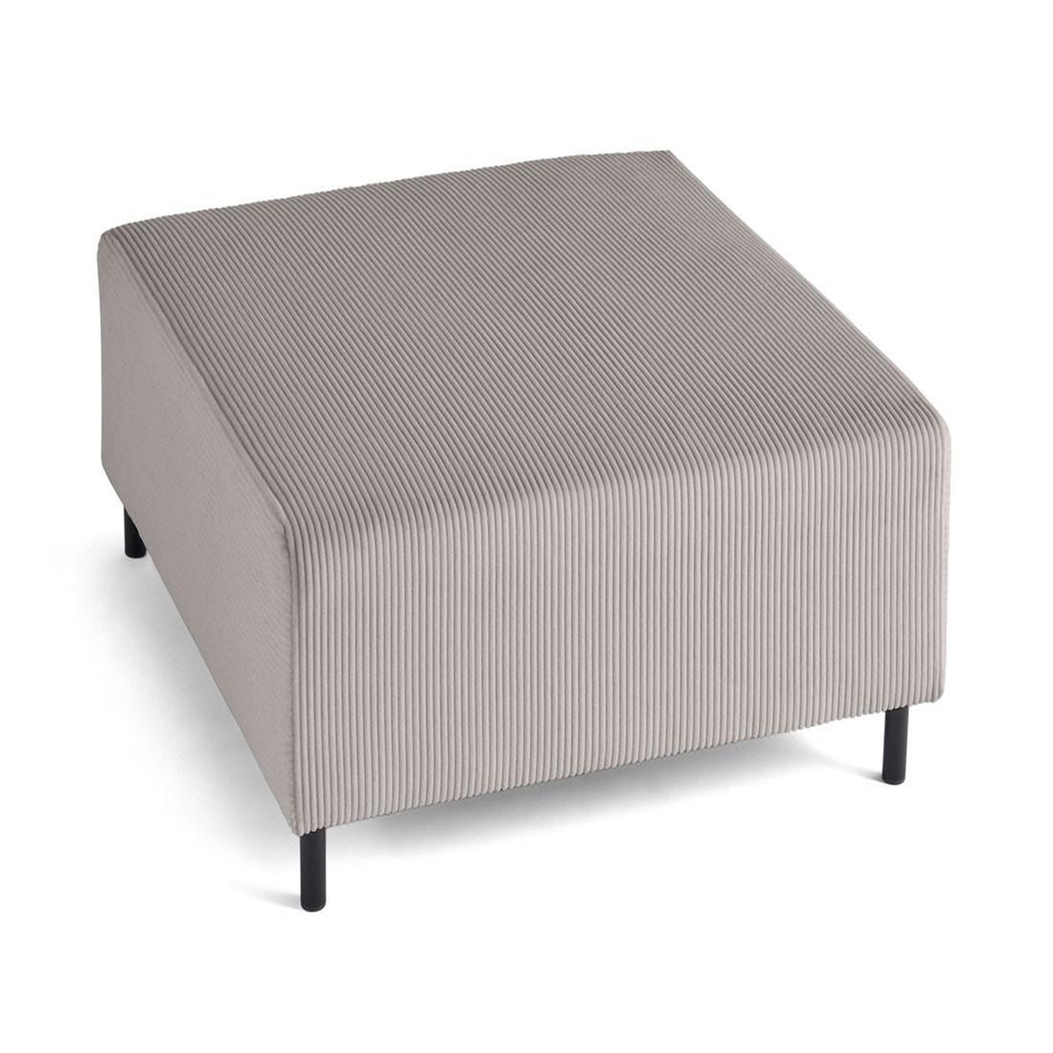 Voir la diapositive 2 : LISA DESIGN Edinburg - pouf modulable - en velours côtelé