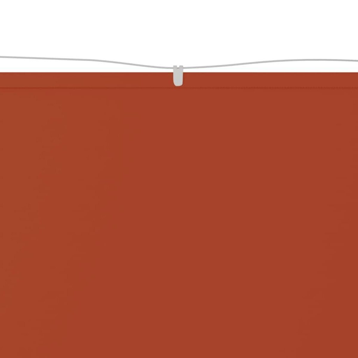 VIDAXL Auvent vertical Terre cuite 140x420 cm Tissu oxford