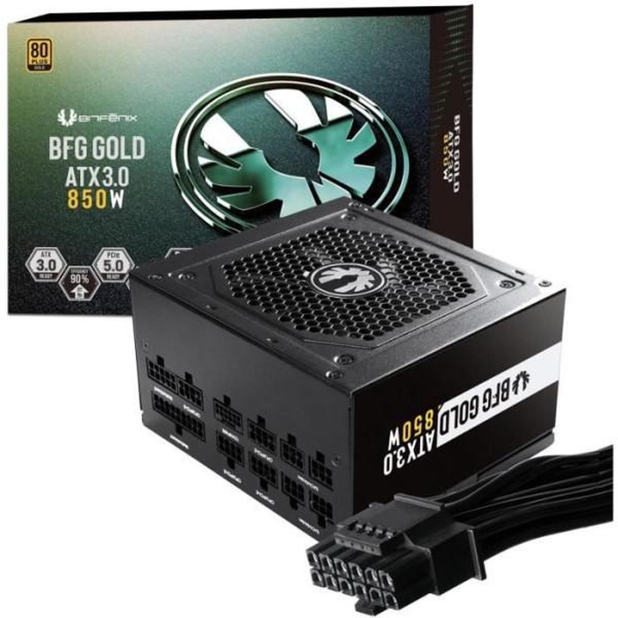 BitFenix BITFENIX BFG GOLD 850W (80+ Gold) ATX 3.0 - Alimentation PC - 850W