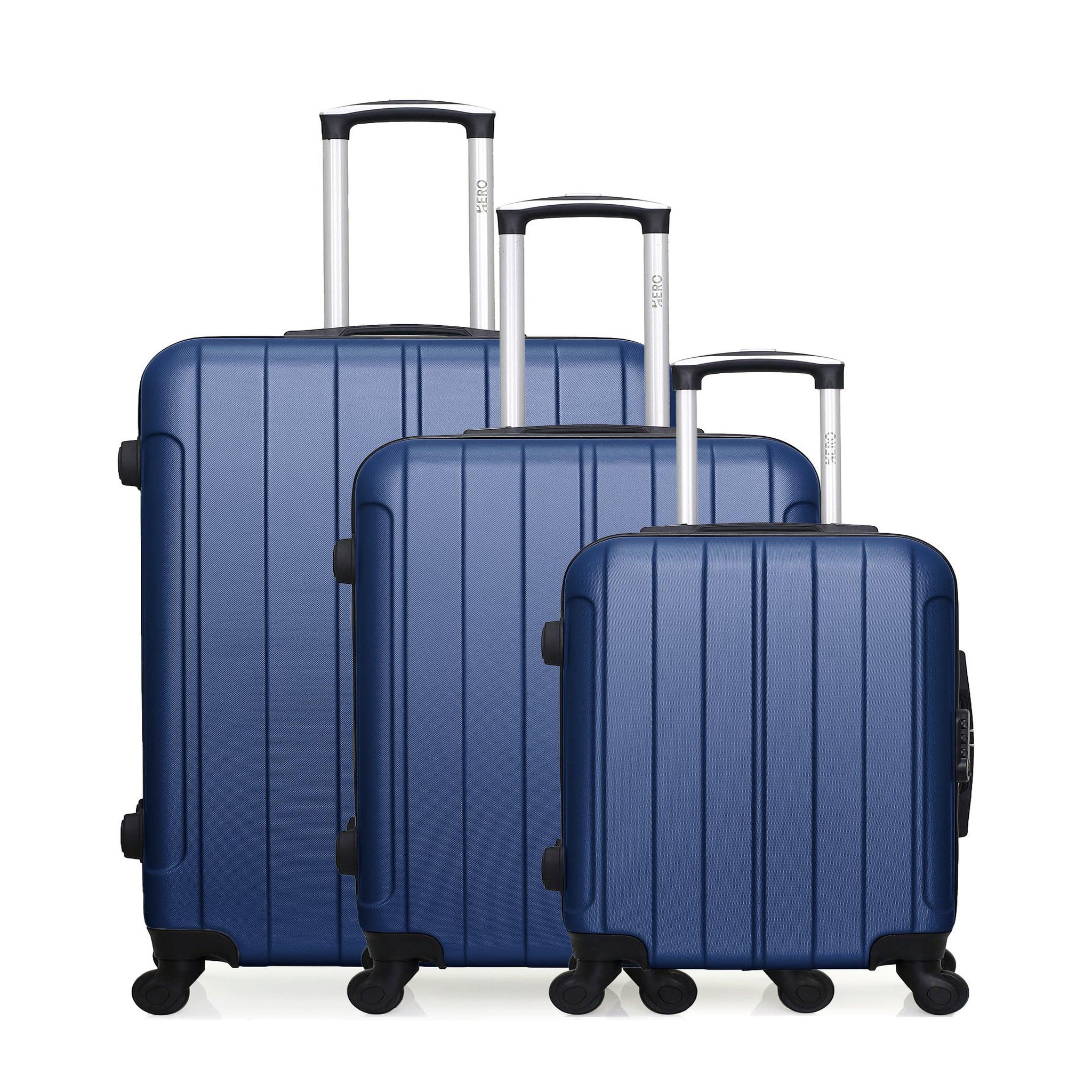 HERO Set de 3 valises rigides fogo