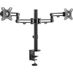 Eaton Support ordinateur portable 2 écrans bras flexibles et indépendants