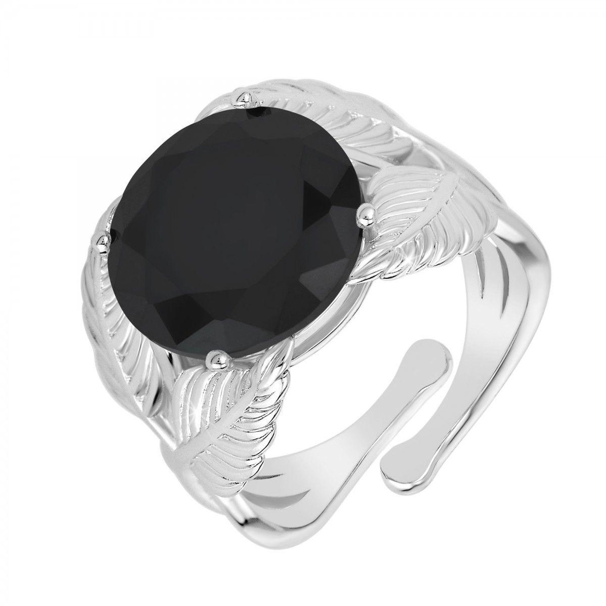Voir la diapositive 1 : SC CRYSTAL Bague ajustable par SC Crystal ornée d'un Zirconium