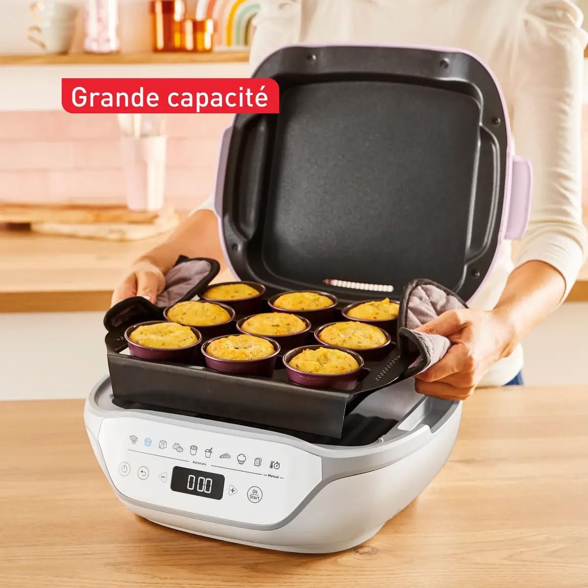 TEFAL Machine à gâteaux Cake Factory Infinity KD850110