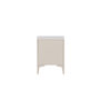 Voir la diapositive 4 : Paris Prix Table de Chevet 2 Tiroirs  Piring  60cm Beige