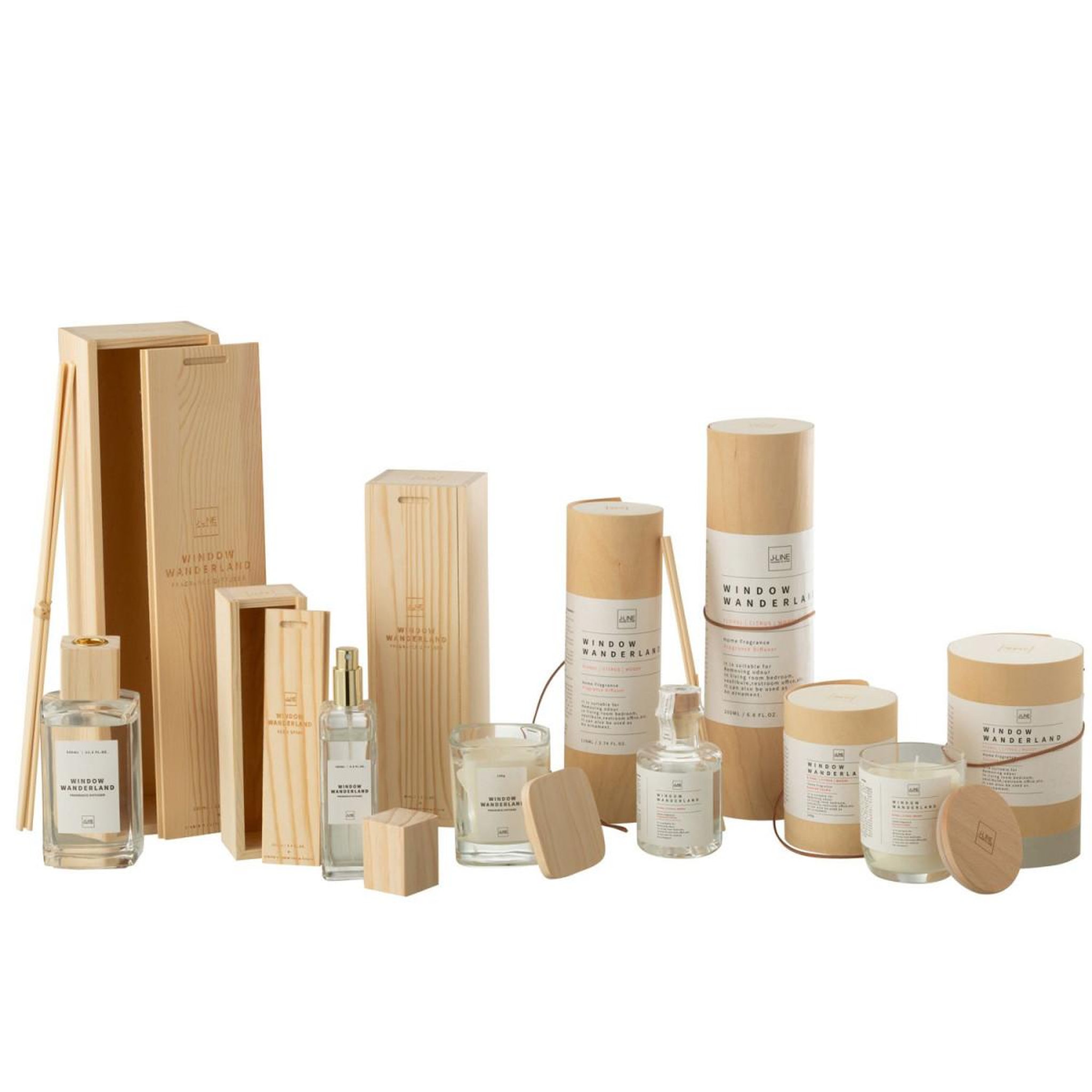 Voir la diapositive 4 : J-LINE Bougie parfumée  pure  365g window wanderland