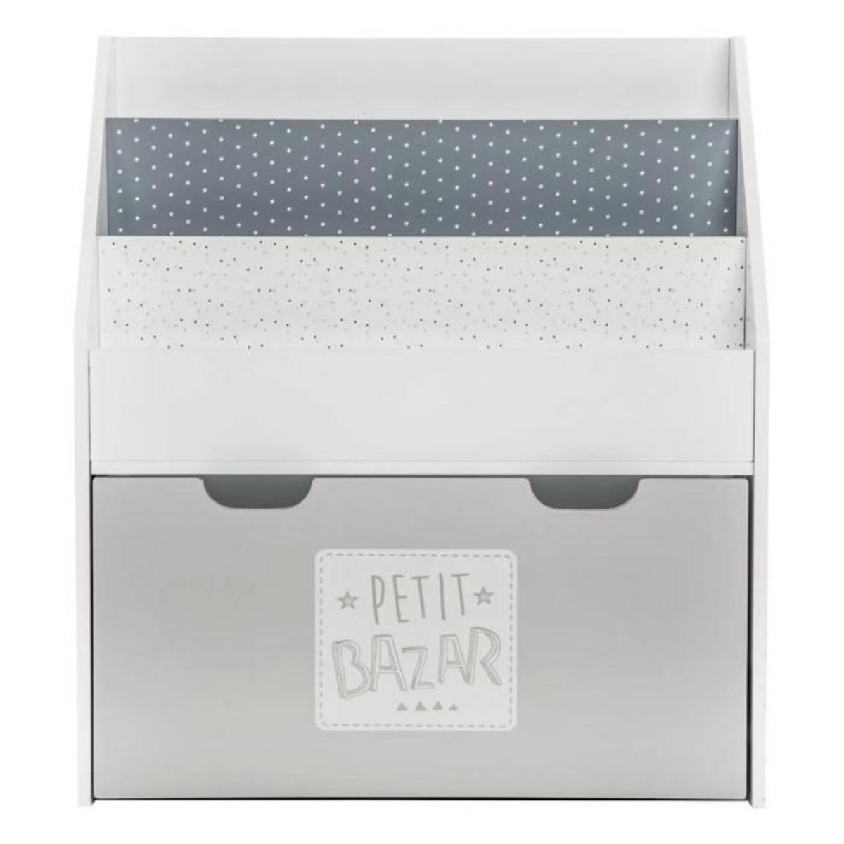 Atmosphera Kids Bibliothèque Enfant  Boy  70cm Gris