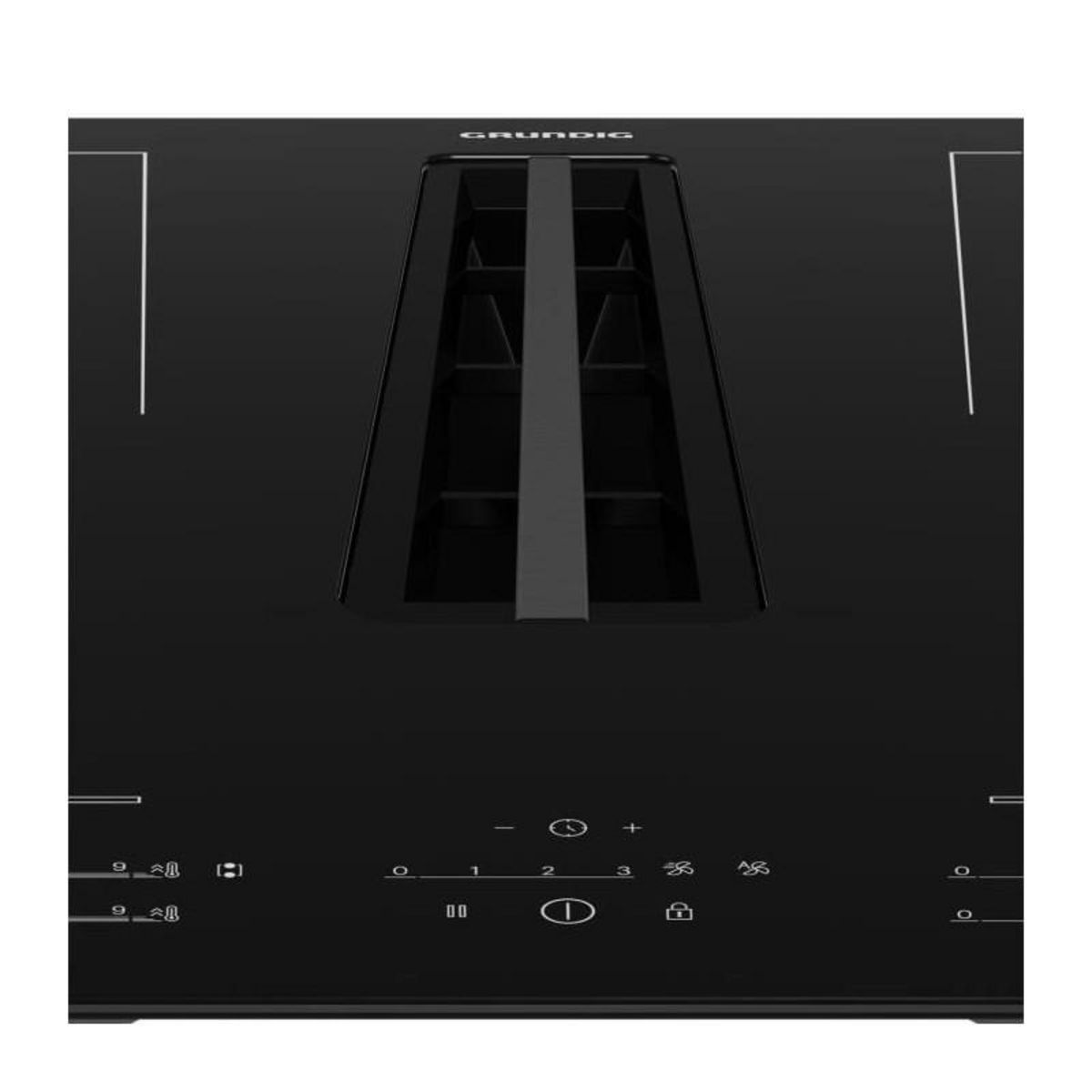 Grundig Plaque de cuisson induction GRUNDIG - 4 feux - 80 cm - GIEH834480P