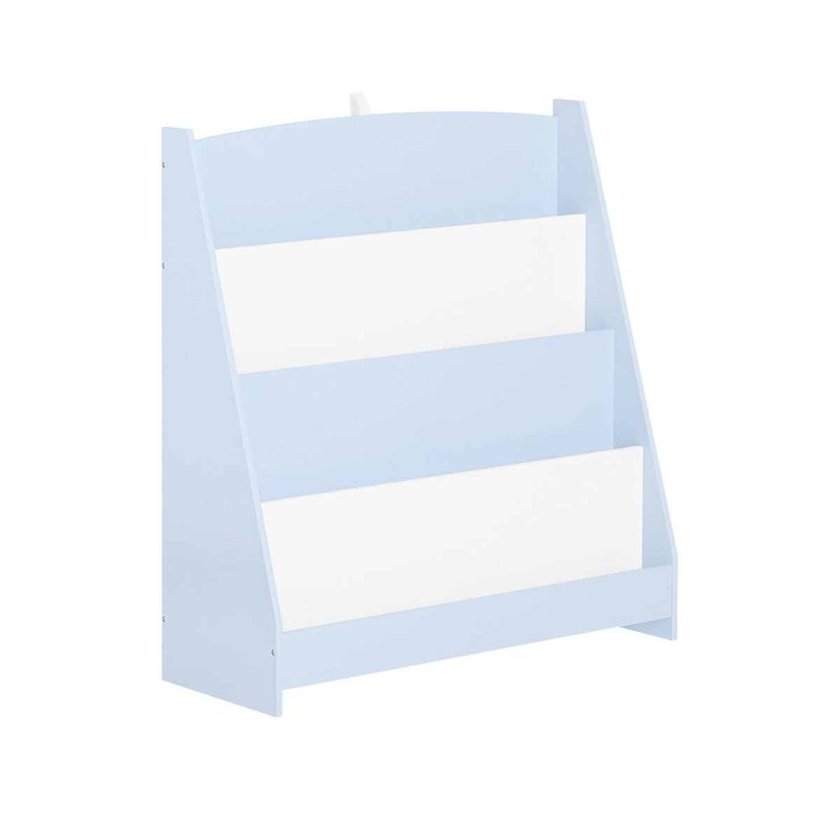 SOBUY SoBuy - Bibliothèque Enfant à 4 étagères - Nordique - KMB32