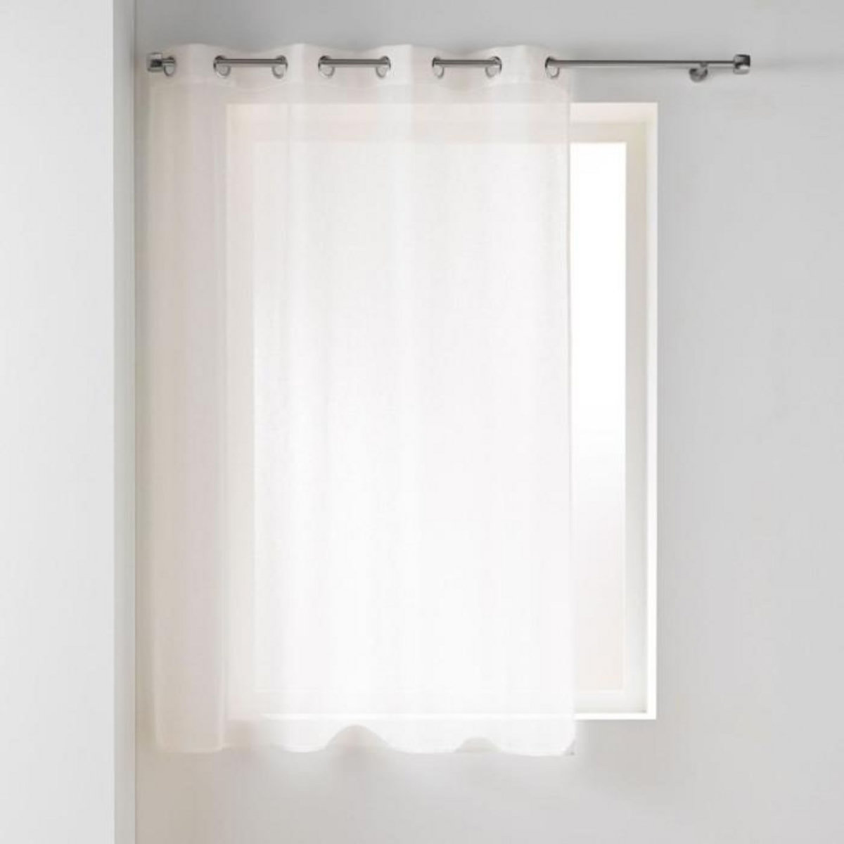 Paris Prix Rideau Voilage à Œillets  Carlin  140x180cm Naturel