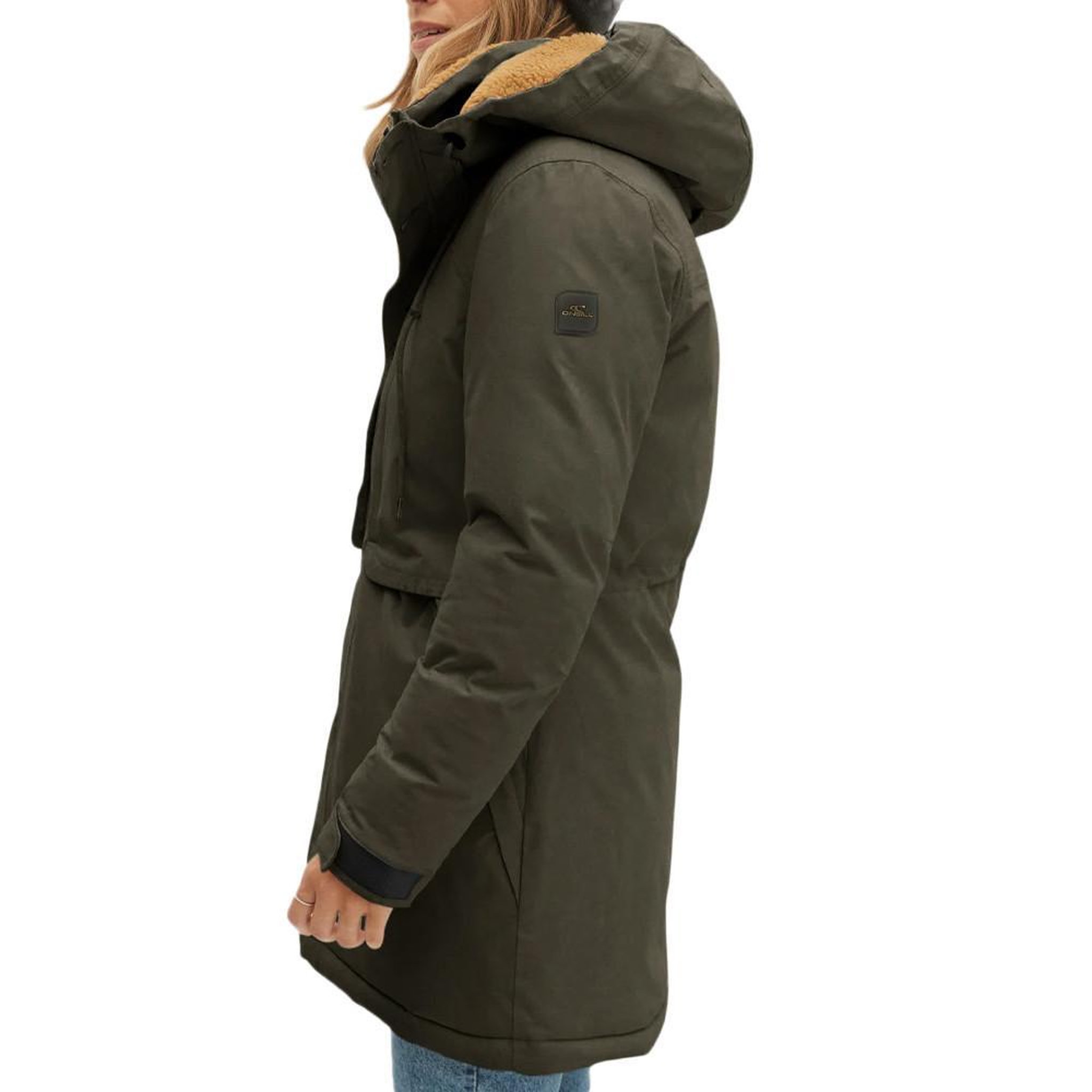 Voir la diapositive 2 : O'NEILL Parka Kaki Femme O'Neill Journey