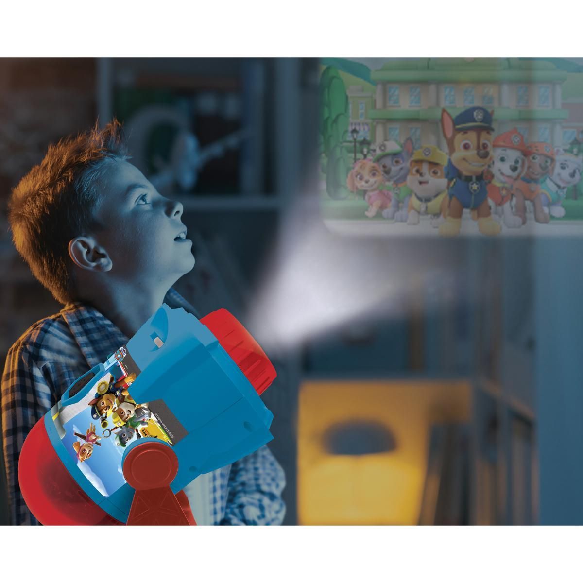 Lexibook Mes images à raconter La Pat Patrouille : Projecteur 360° avec sons