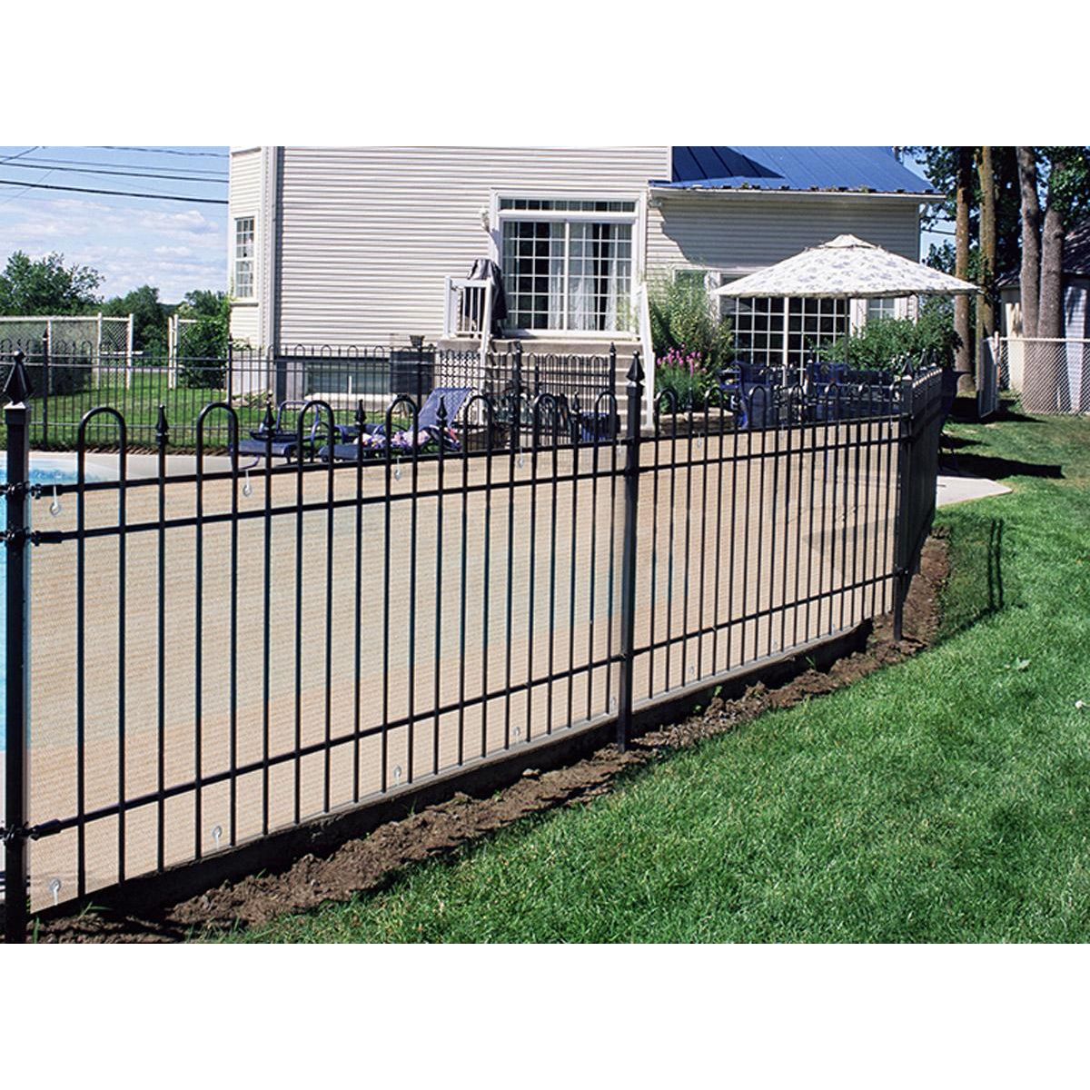 Jardiline Brise vue pour grillage 500 x H.120 cm Sable - Jardiline