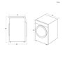Voir la diapositive 6 : Candy Sèche-linge pompe à chaleur 10kg 55cm – Candy CAN8059019041537