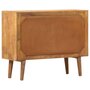 Voir la diapositive 4 : VIDAXL Buffet avec motif imprime 90x30x70 cm Bois de manguier massif