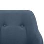 Voir la diapositive 6 : VIDAXL Chaise à bascule Bleu Tissu