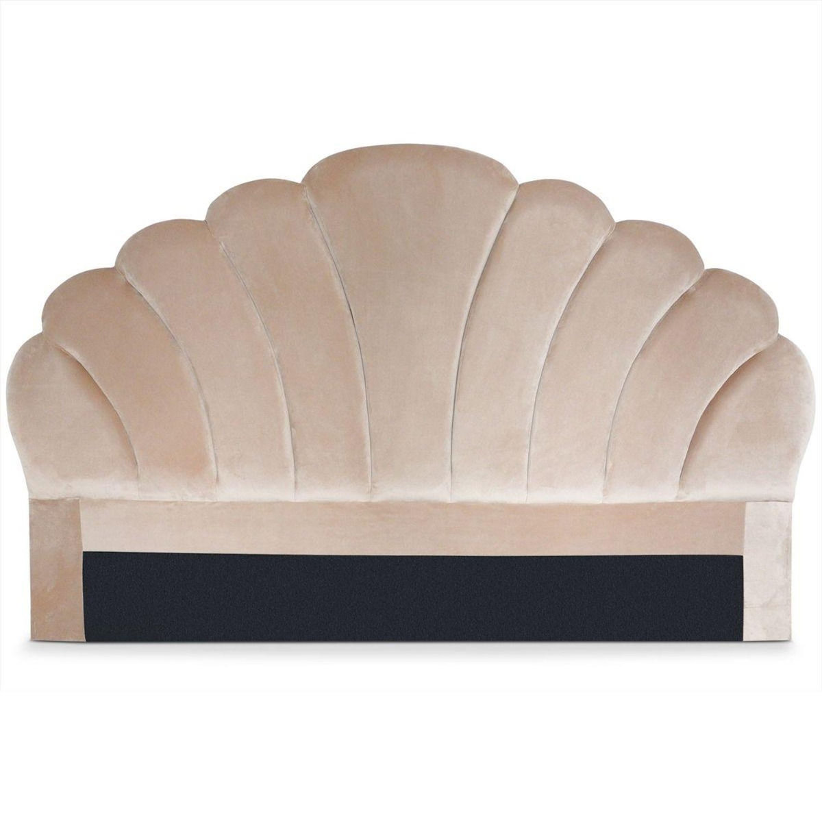 Paris Prix Tête de Lit en Velours  Shelly  180cm Taupe