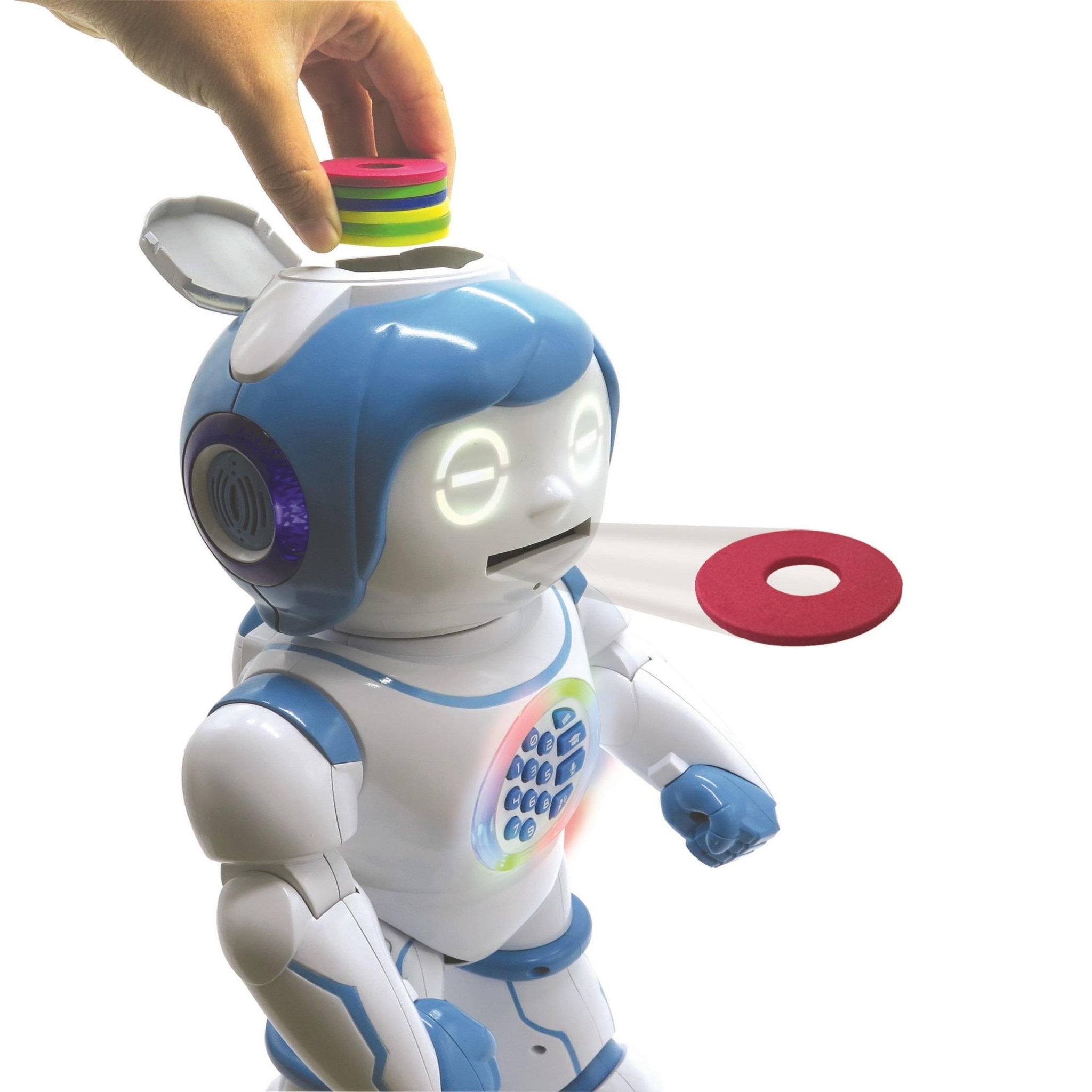 Voir la diapositive 4 : Lexibook POWERMAN KID Mon Robot Ludo-Educatif Bilingue (Français/Anglais)