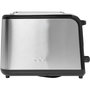 Voir la diapositive 2 : TEFAL Grille-pain GRILLE-PAIN EXPRESS 2 FENTES INOX NOIR