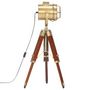 Voir la diapositive 4 : VIDAXL Lampadaire a trepied bois de manguier massif 69 cm
