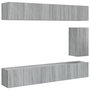 Voir la diapositive 2 : VIDAXL Ensemble de meubles TV 7 pcs Sonoma gris Bois d'ingenierie