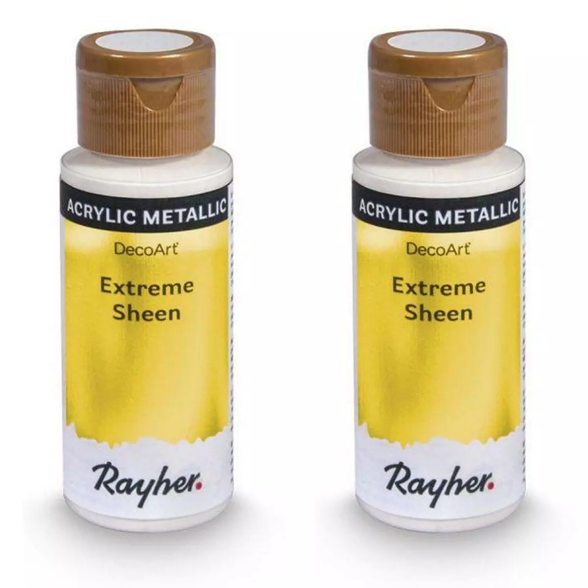 Rayher Peinture acrylique métal 118 ml - doré