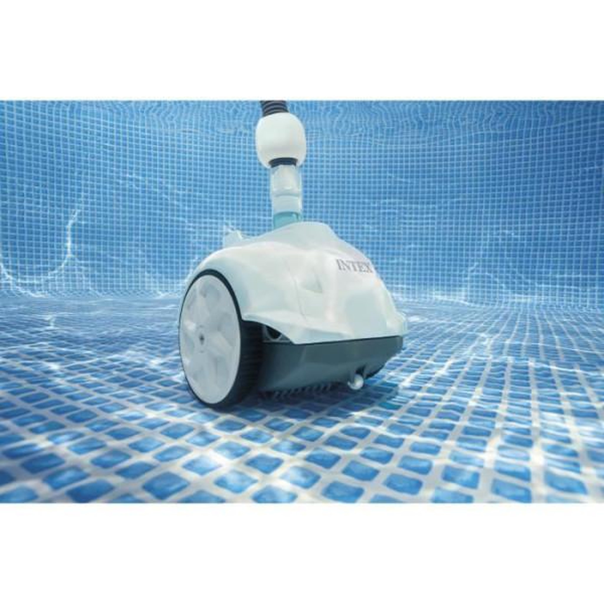 Voir la diapositive 3 : INTEX Robot aspirateur fond - INTEX - ZX50 - 2 brosses de nettoyage rotatives