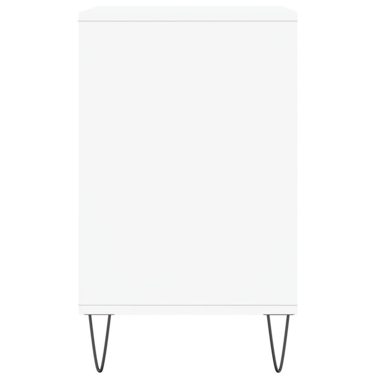 VIDAXL Armoire a chaussure Blanc brillant 102x36x60 cm Bois ingenierie