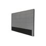 Voir la diapositive 1 : Tête de lit aspect quadrillée  en tissu  160 x 200 cm FISKARI