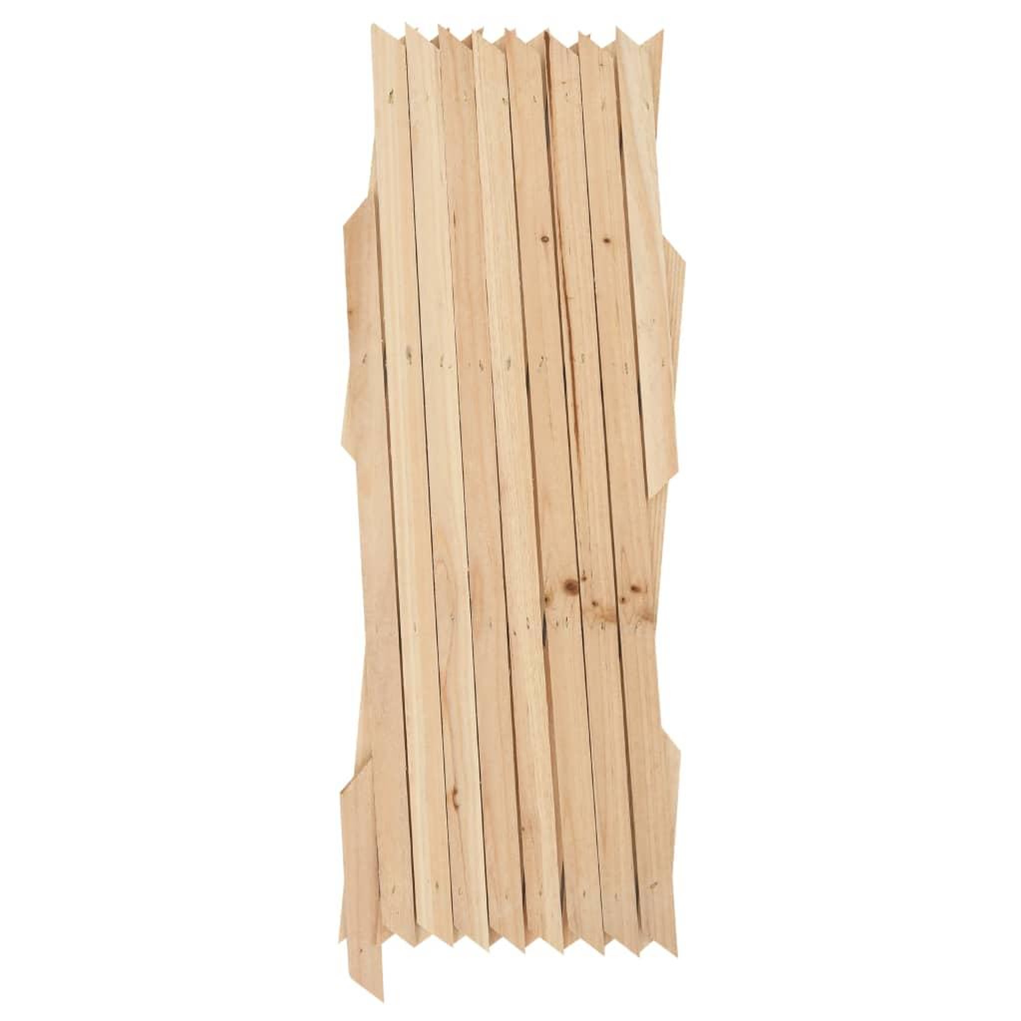 Voir la diapositive 4 : VIDAXL Cloture a treillis 5 pcs Bois de sapin 180x30 cm