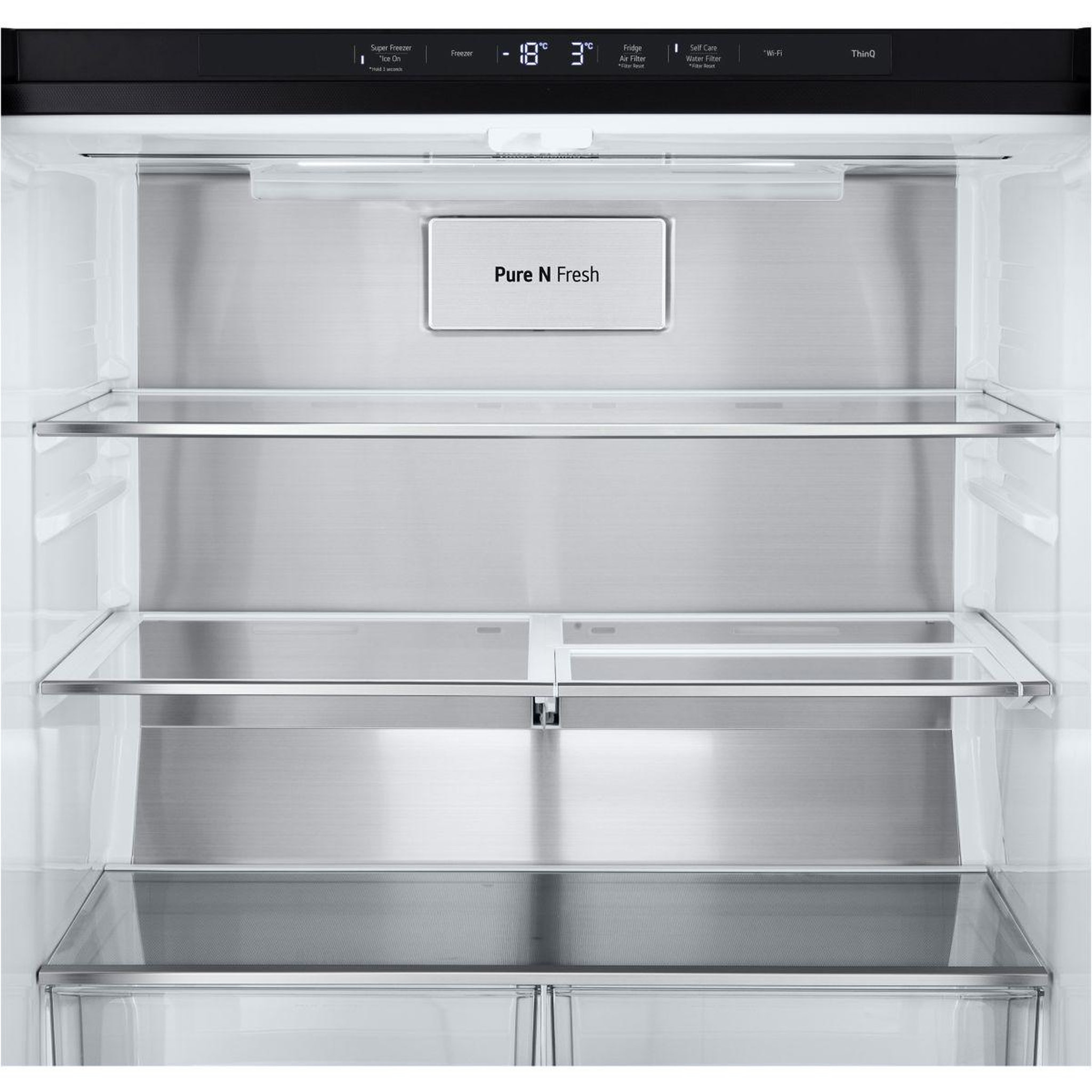 Voir la diapositive 5 : LG Réfrigérateur multi portes gmg860epbe