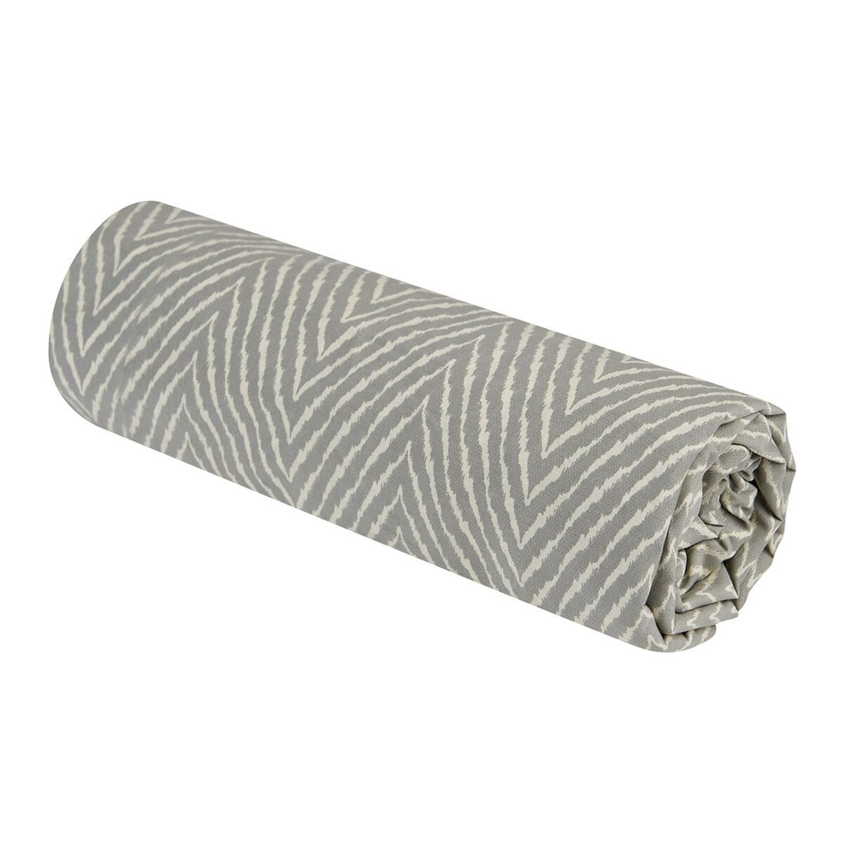 ACTUEL Drap housse fantaisie en coton 70 fils PRICILLE