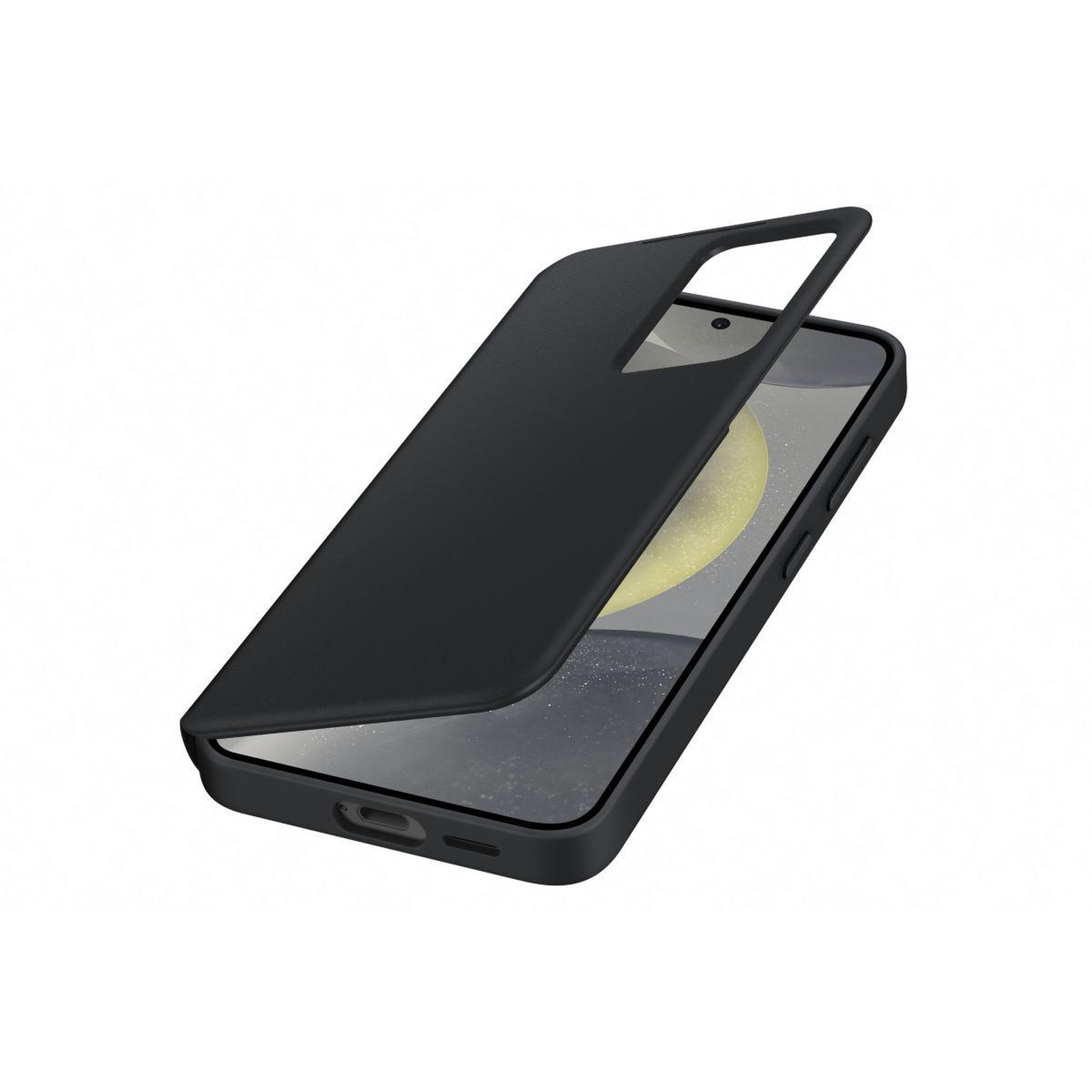 Voir la diapositive 2 : Samsung Etui Samsung S24 Smart View porte carte Noir