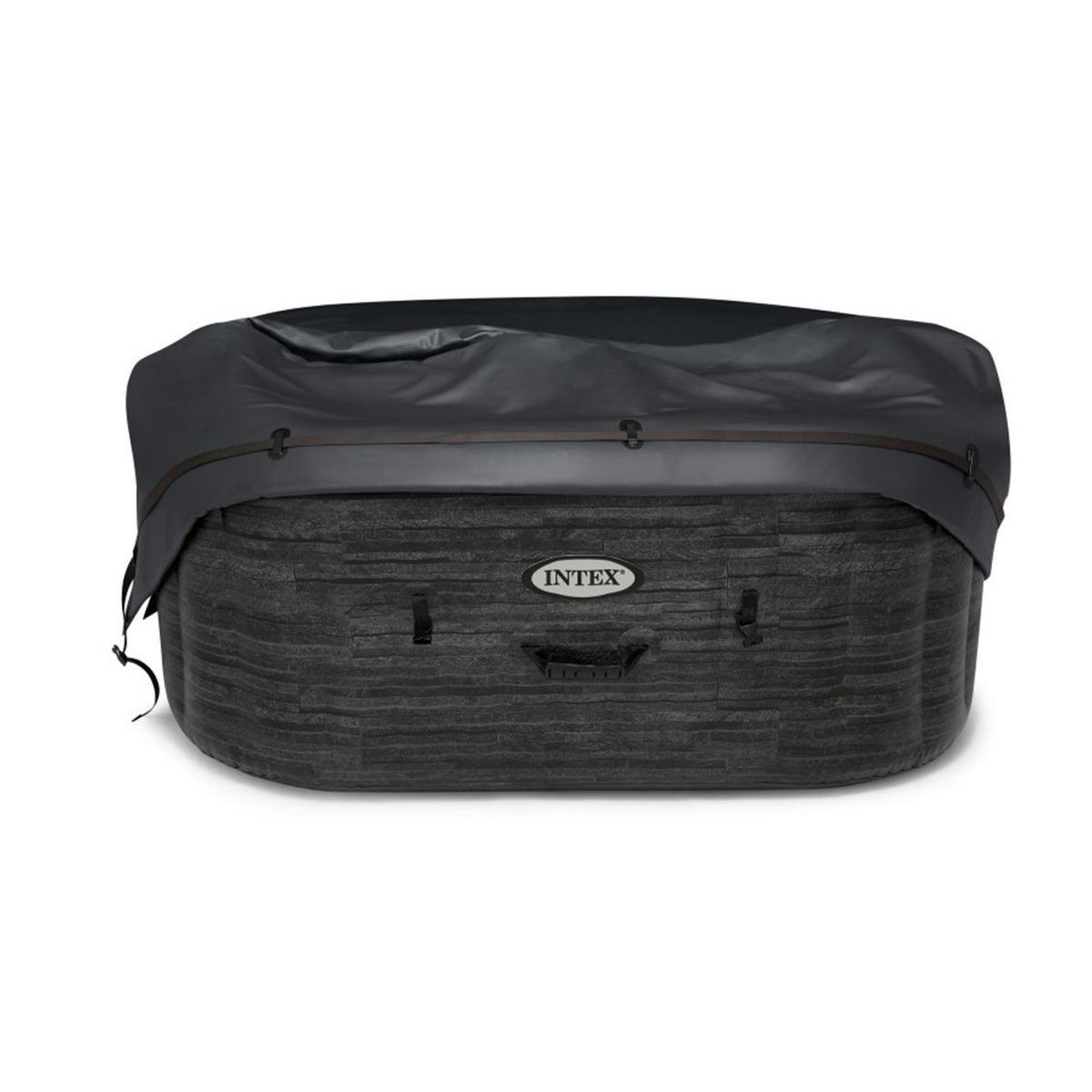 INTEX Couverture thermique pour spa gonflable PureSpa carré 6 places - Intex