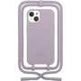 Voir la diapositive 5 : WOODCESSORIES Coque avec cordon iPhone 14 Plus Tour de cou lila