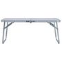 Voir la diapositive 2 : VIDAXL Table pliable de camping Blanc Aluminium 60x40 cm
