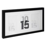 ATMOSPHERA Pêle-Mêle 3 Photos Déco  Eva  43cm Noir