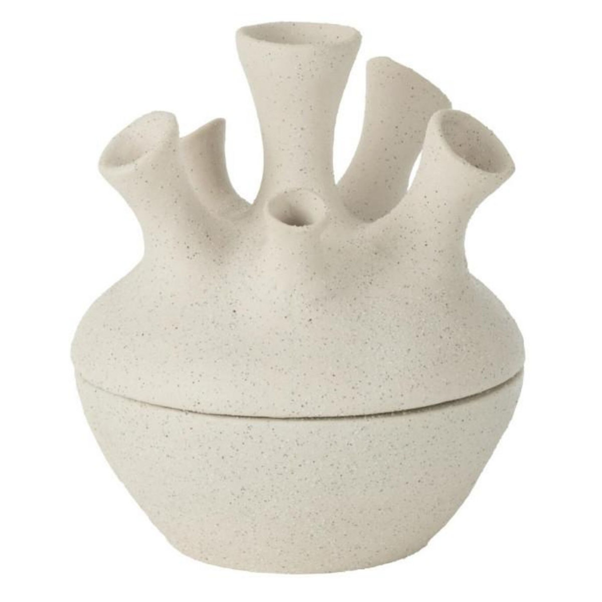 Paris Prix Vase Corail en Argile  Seymour  19cm Blanc