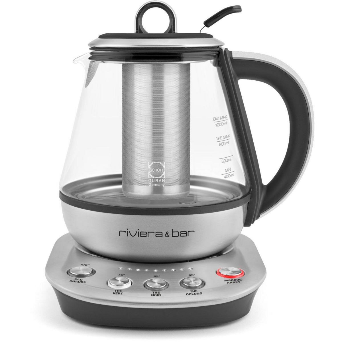 Riviera & Bar Théière BTH450 fujian zen inox