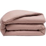 BATON ROUGE Housse de couette 100% lin lavé. Coloris disponibles : Rose