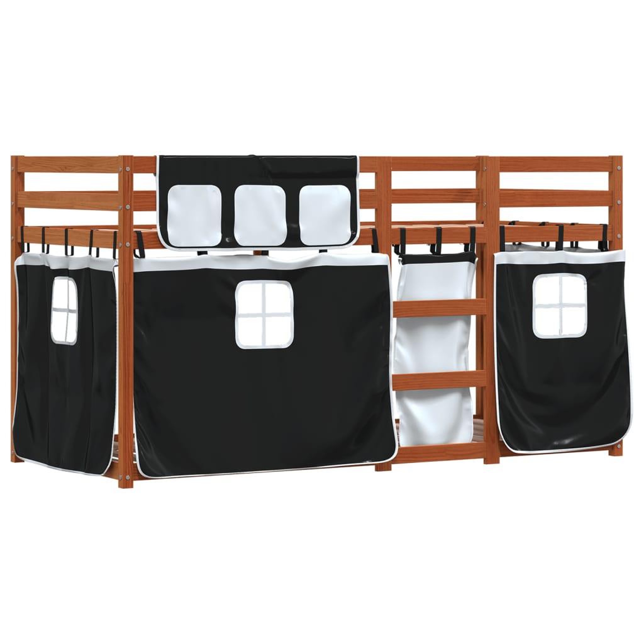 Voir la diapositive 3 : VIDAXL Lit superpose sans matelas 90x190 cm bois de pin massif