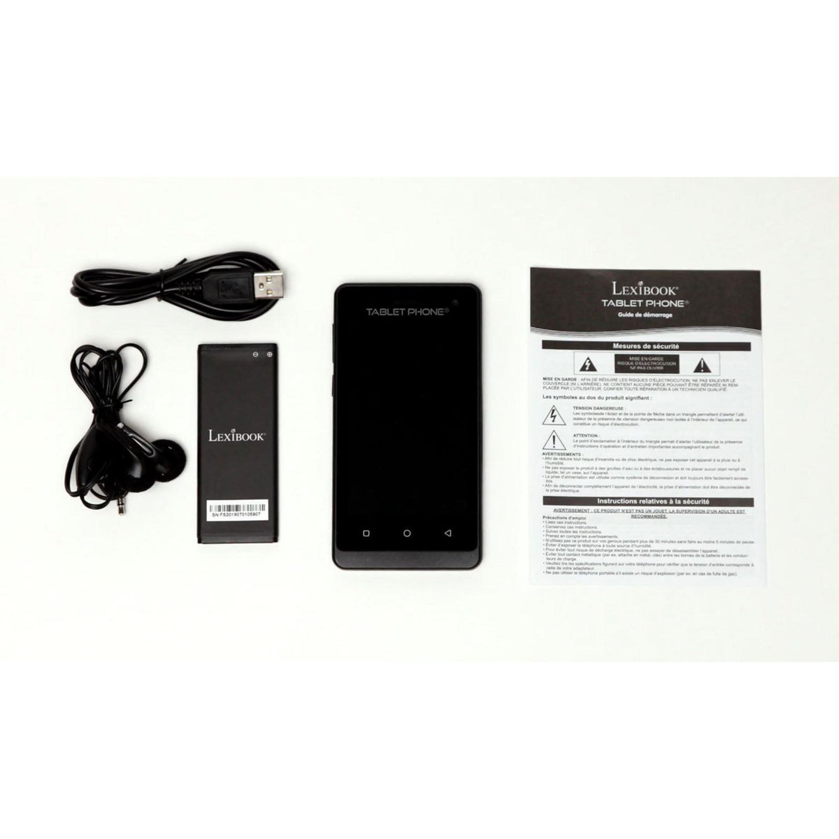 Lexibook Téléphone Portable Tablet Phone (Version FR)