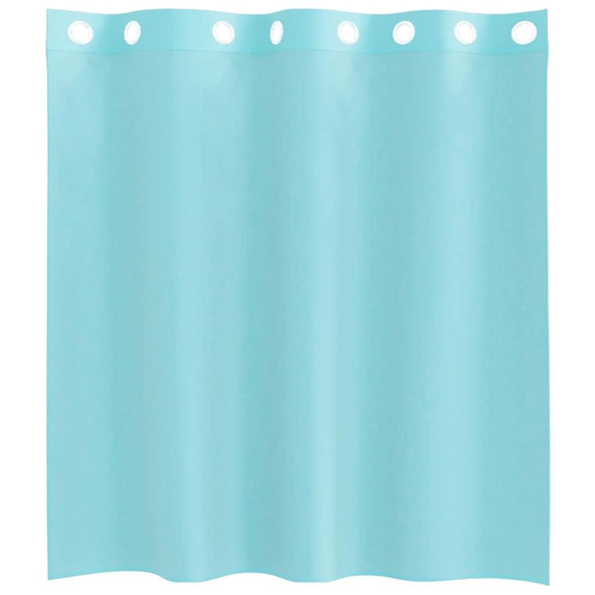 VIDAXL Rideaux en voile avec œillets 2 pcs turquoise
