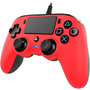 Voir la diapositive 2 : NACON Manette filaire compacte Rouge Nacon PS4