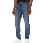 CALVIN KLEIN JEANS Jean Slim Taper Homme Calvin Klein Jeans J30J327162   W30. Coloris disponibles : Bleu