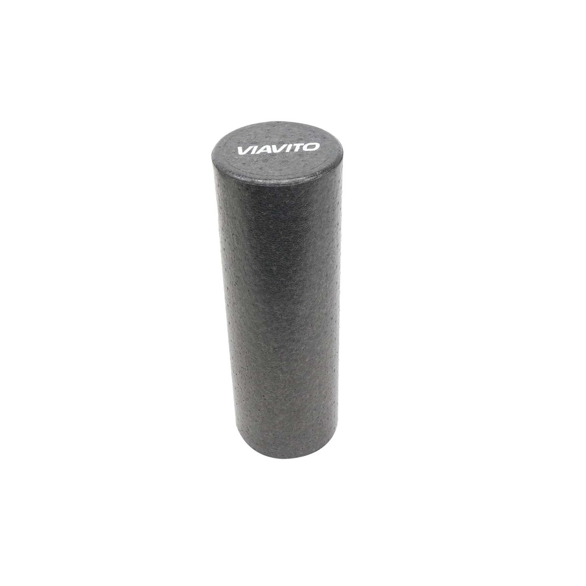 Voir la diapositive 2 : VIAVITO Rouleau de Yoga et de fitness - Viavito - 45cm - Noir