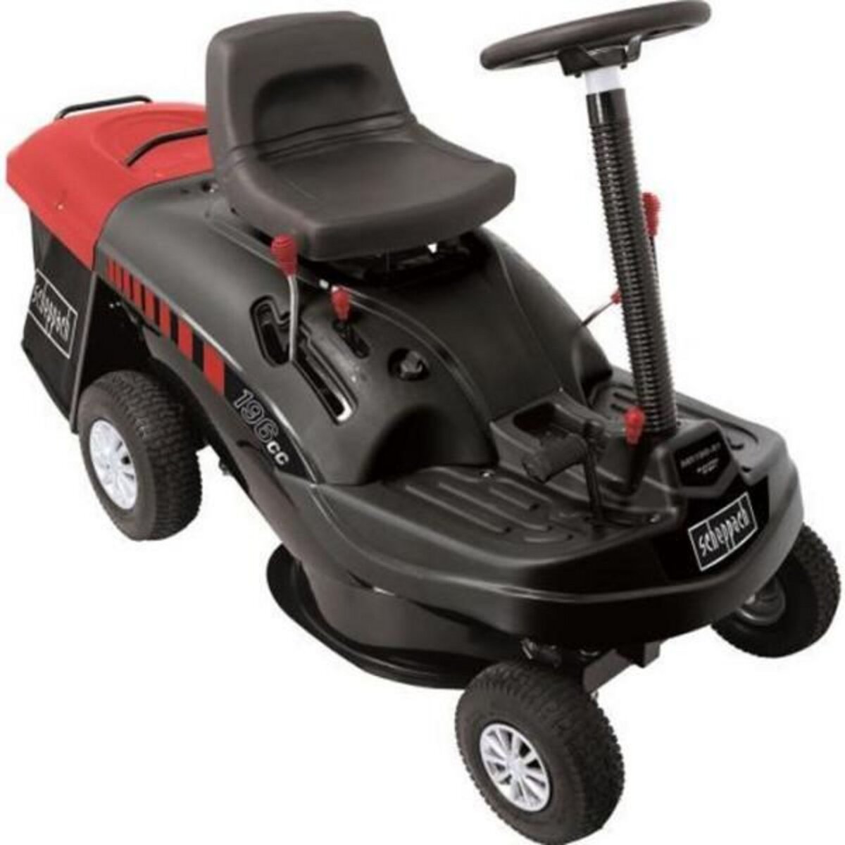 SCHEPPACH Tondeuse a Gazon TONDEUSE AUTOPORTEE – RIDER THERMIQUE – MR196-61 – 61cm – 196CC – SCHEPPACH