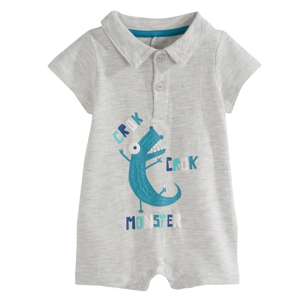 IN EXTENSO Combishort bébé garçon