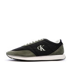 CALVIN KLEIN JEANS Baskets /Kaki Homme Calvin Klein Jeans Retros. Coloris disponibles : Noir