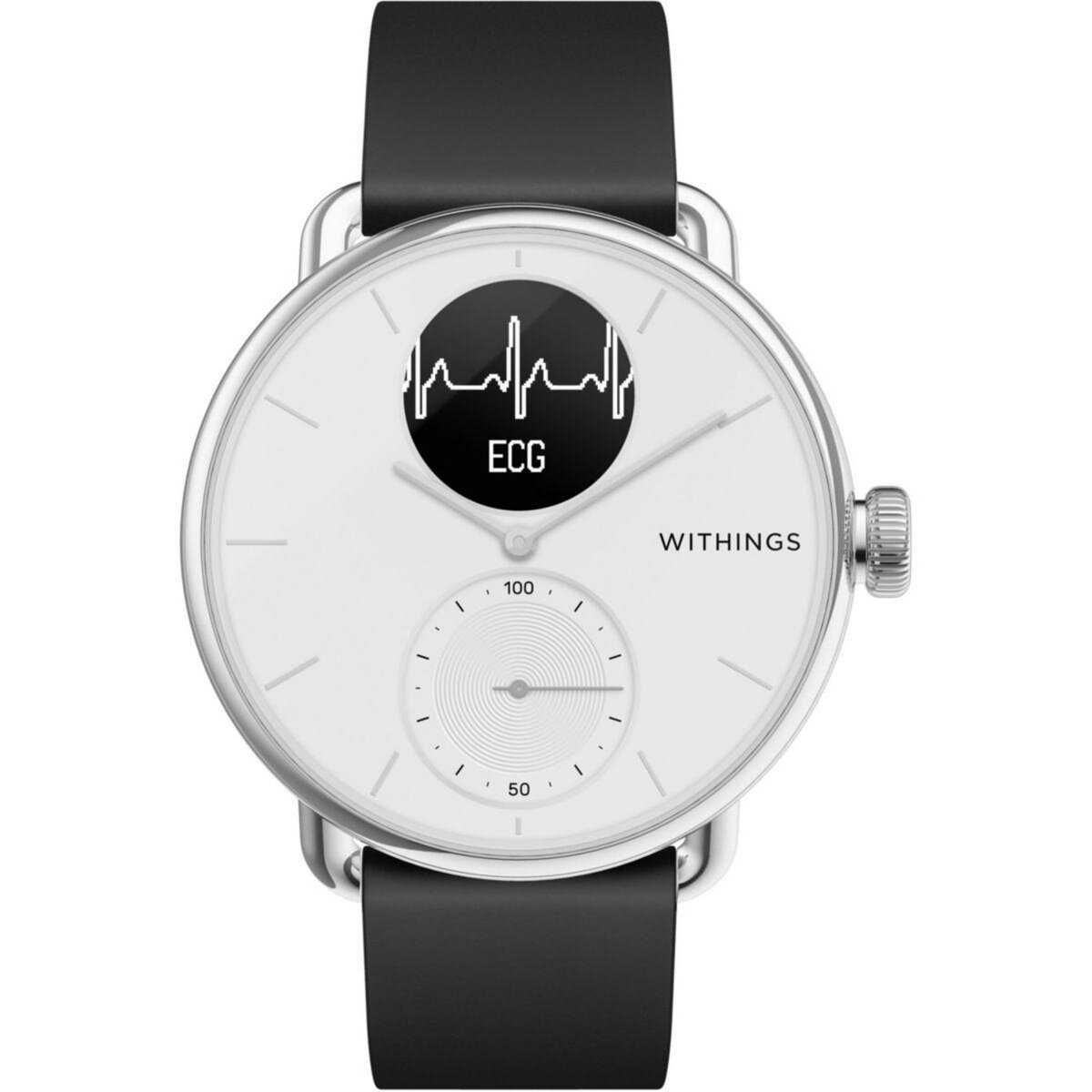 WITHINGS Montre santé Scanwatch blanc 38mm