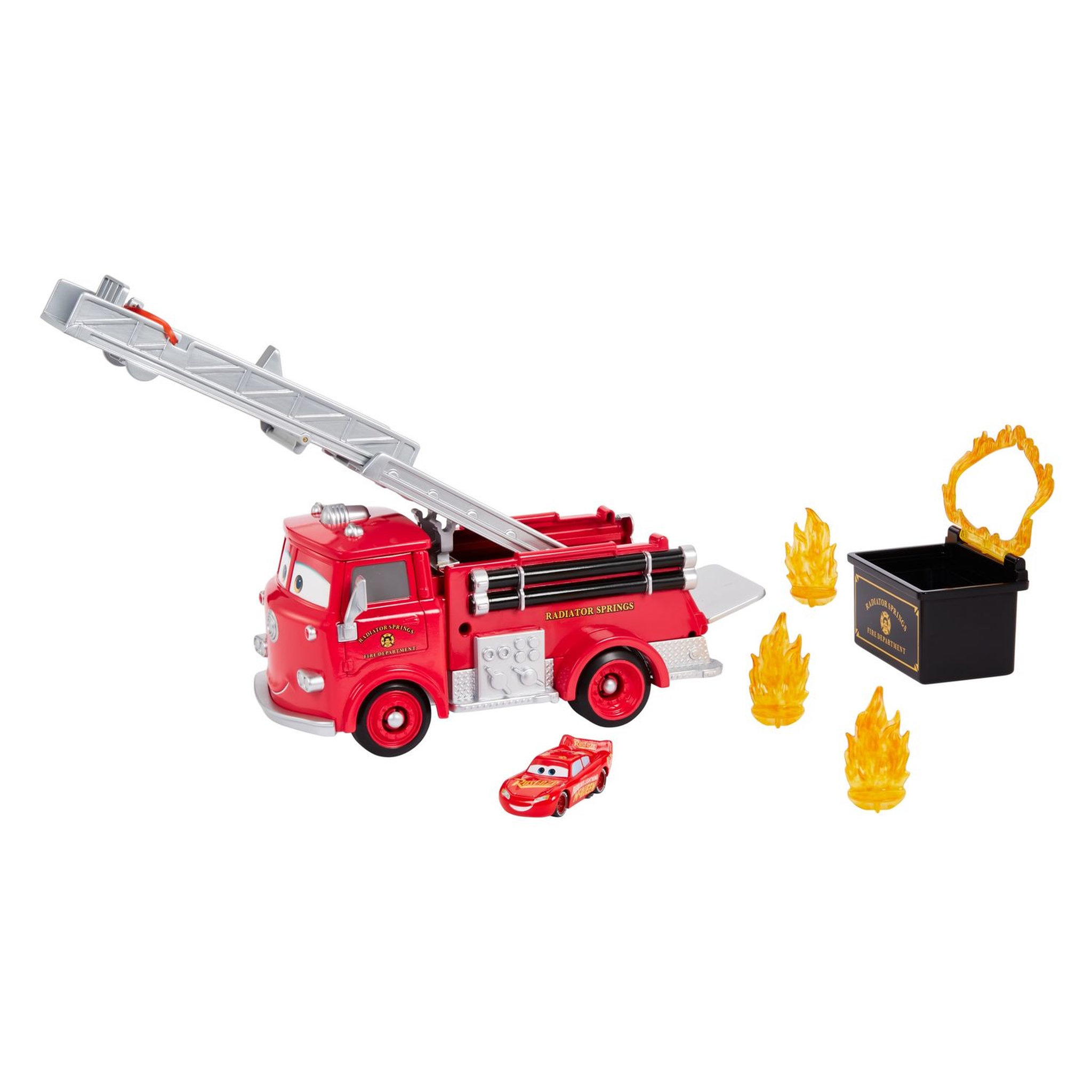 Voir la diapositive 8 : CARS Mattel Cascade et éclaboussures avec Red - Cars